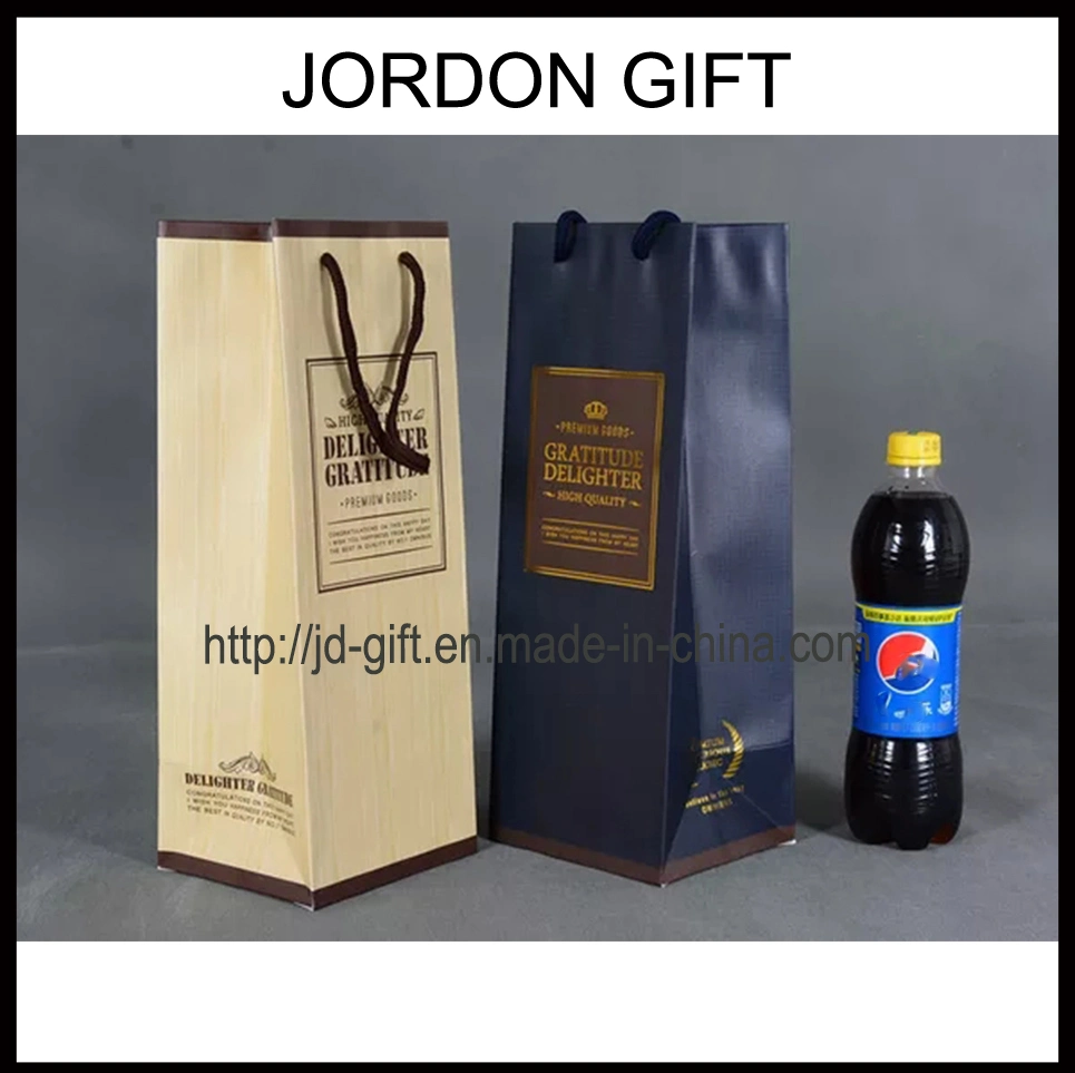 Color Kraft Paper Gift Bag with Twisted Handle