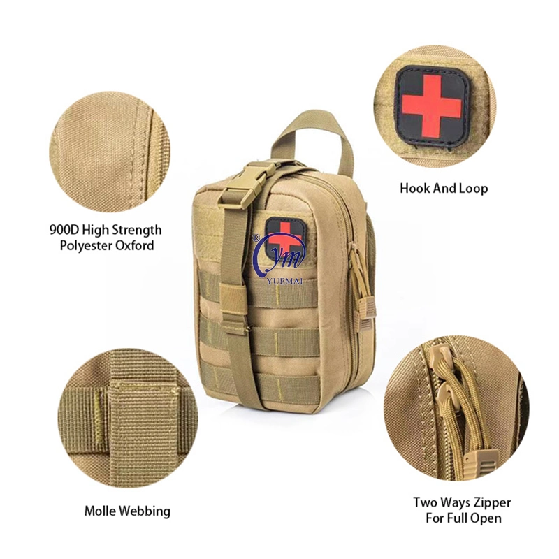 Survival Gear Military Camping Hiking Outdoor Emergency Sos Tactical Bag First Aid Kit