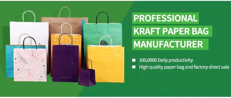 Hot Sales Eco-Friendly Food Grade Sos White Kraft Paper Bags