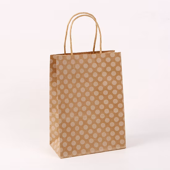 La Chine Usine de mode de papier promotionnel sac à provisions sac en papier kraft personnalisé